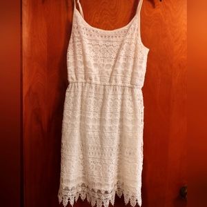 White lace sundress. DIVIDED by H & M.